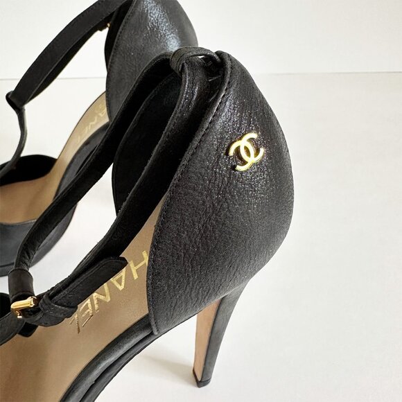 CHANEL - Authentic High Heels SALOMES G30444 - Picture 6 of 10